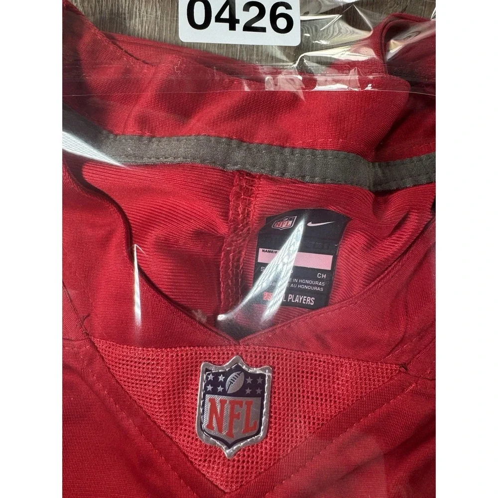 Nike NFL On Field San Francisco 49ers Jerry Rice #80 Jersey Size Small Red Niner